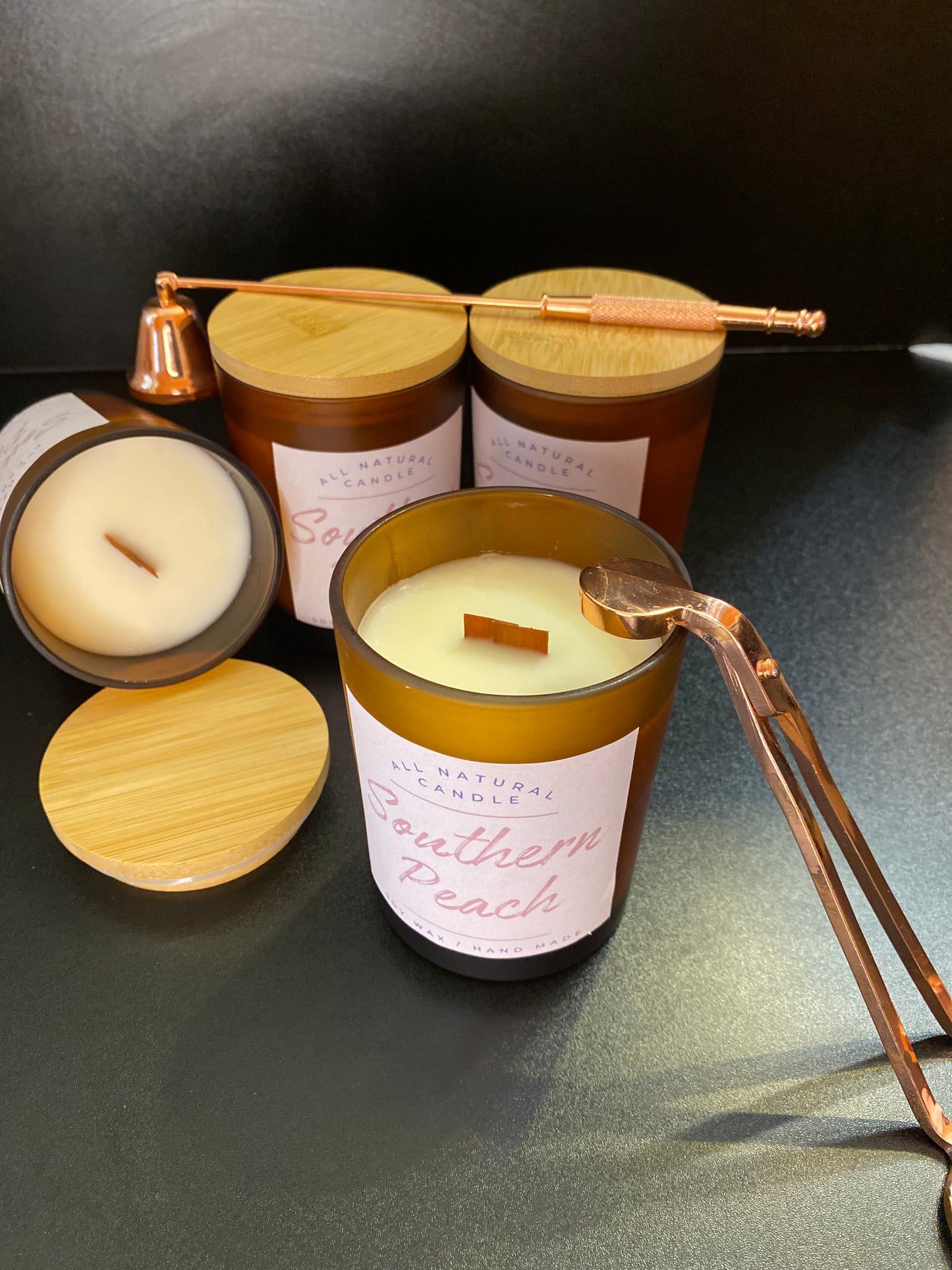 Natural Wood Wick Candles