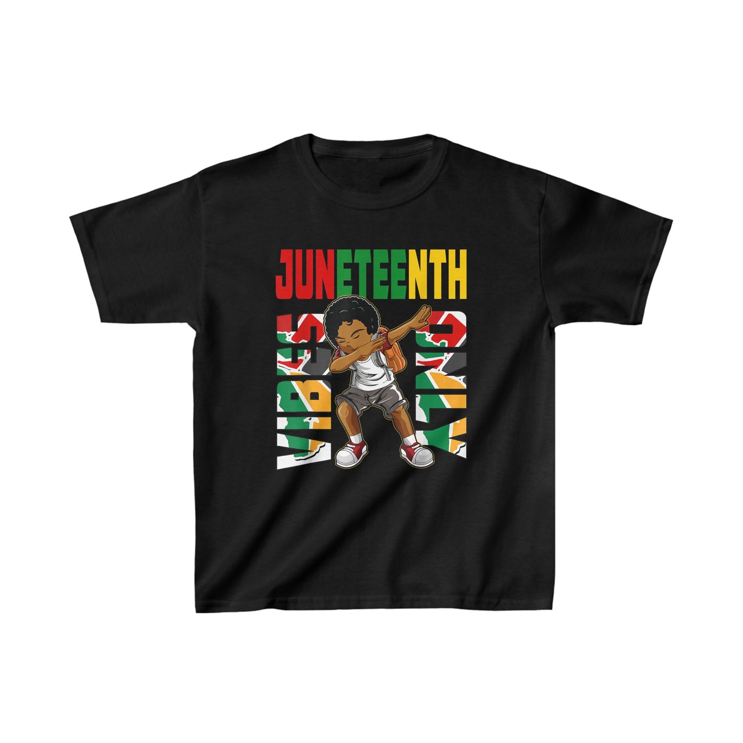 Kids Heavy Cotton Juneteenth Tee