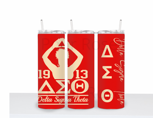 Delta Sigma Theta Tumbler